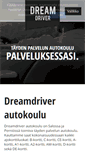 Mobile Screenshot of dreamdriver.fi